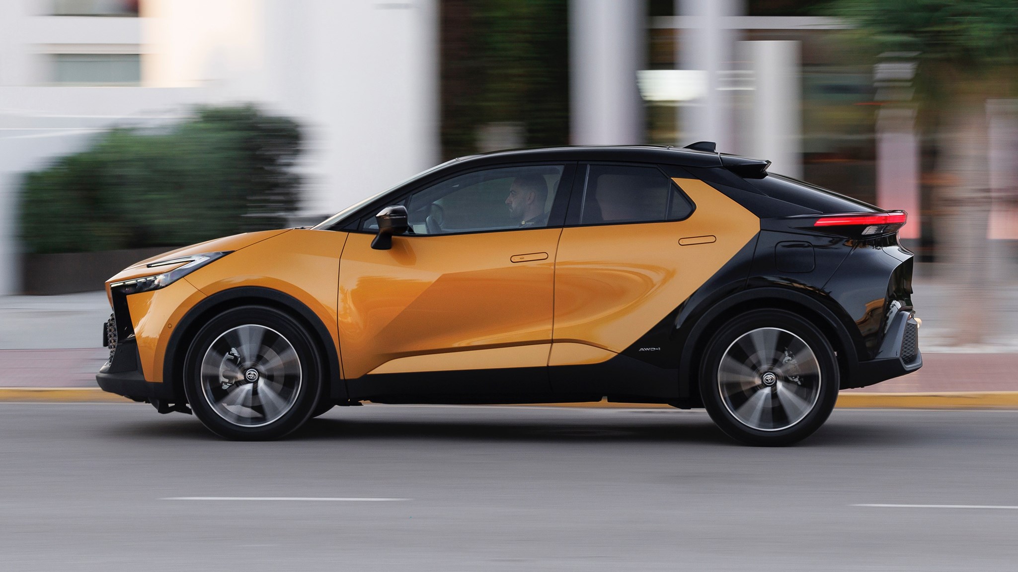 Conduite du profil Toyota C-HR