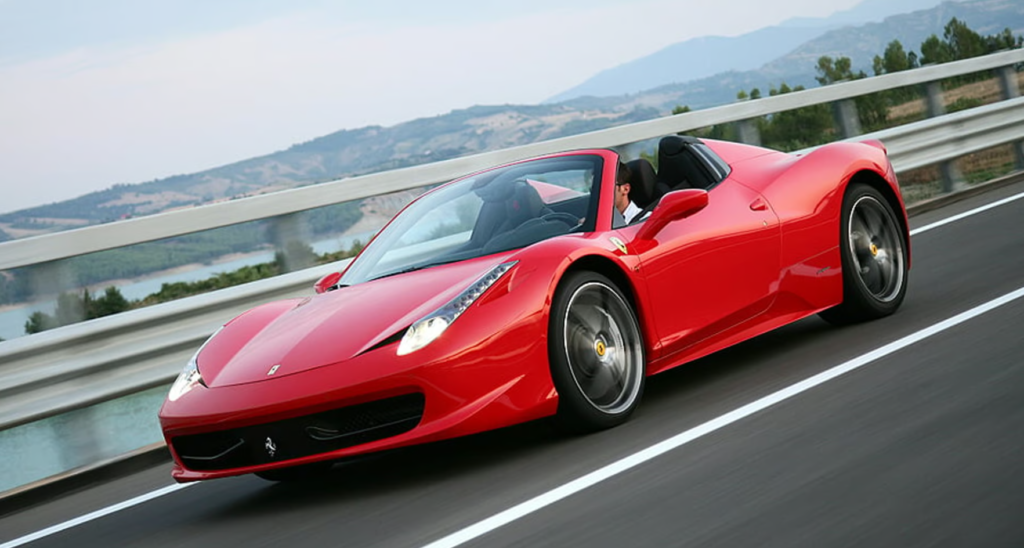 Essai de la Ferrari 458 Spider