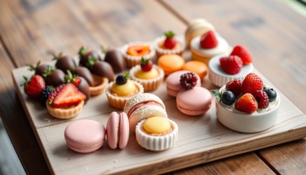 dessert pour les invités