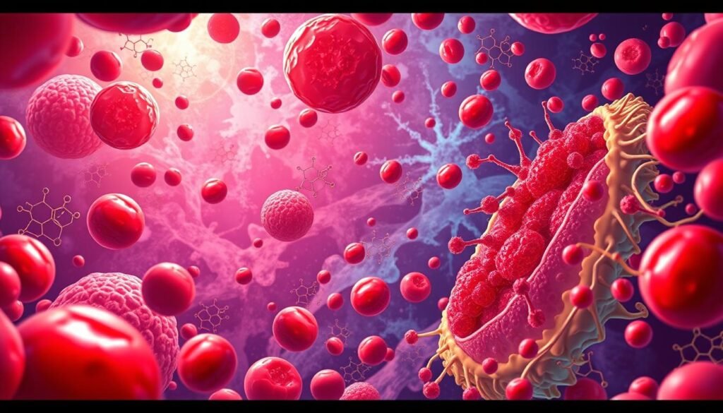 synthèse des érythrocytes et de l'hémoglobine