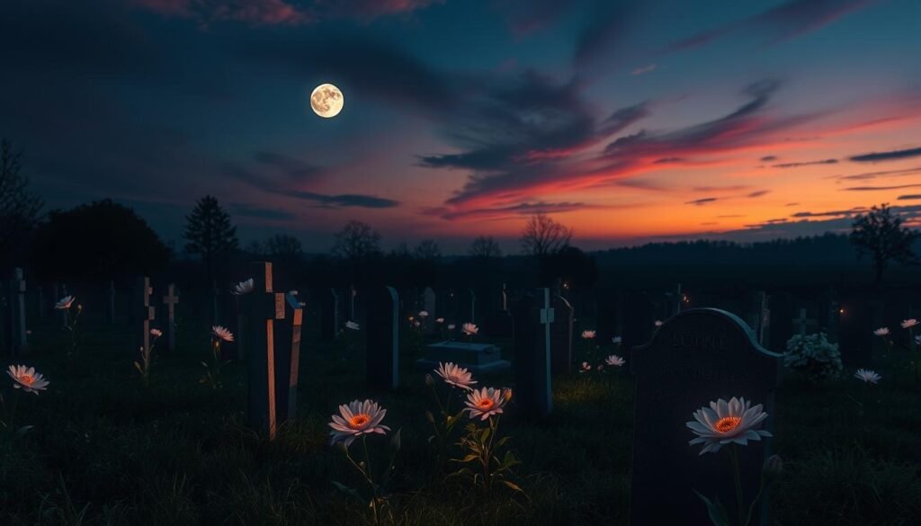 transformation de rêve de cimetière