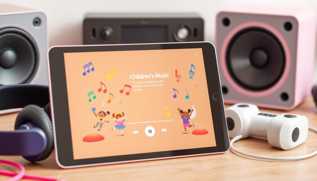 technologies pour les listes de lecture de musique pour enfants