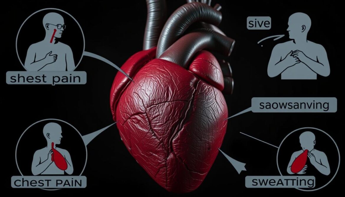 Symptômes de crise cardiaque