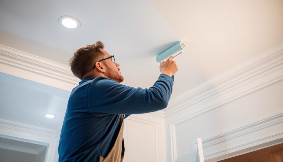 Comment peindre le plafond de manière professionnelle ?