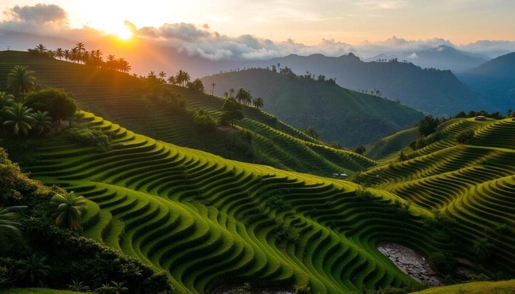 Rizières en terrasses de Bali